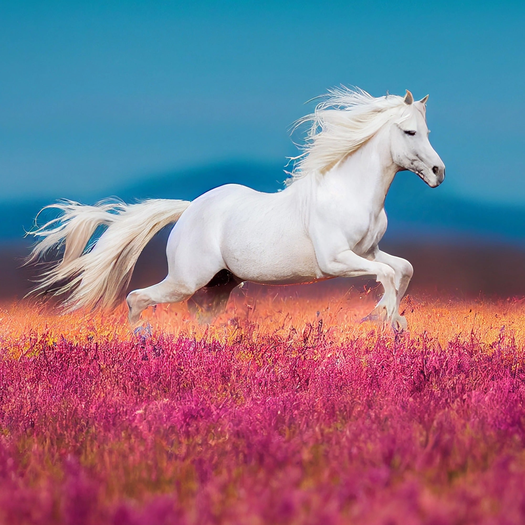 Mini stone Pony // Handmade Pony Keepsake // Healing Animal Totem // 8 x 6 cm handcrafted + storycard - FriendlyTradingCo