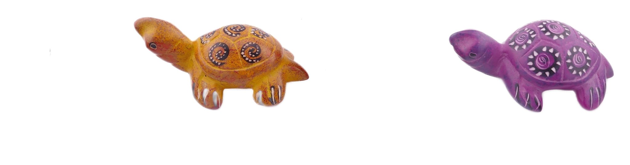 Mini stone Turtle // Handmade Sea Creature Keepsake // Healing Animal Totem // 8 x 5 cm handcrafted +storycard - FriendlyTradingCo