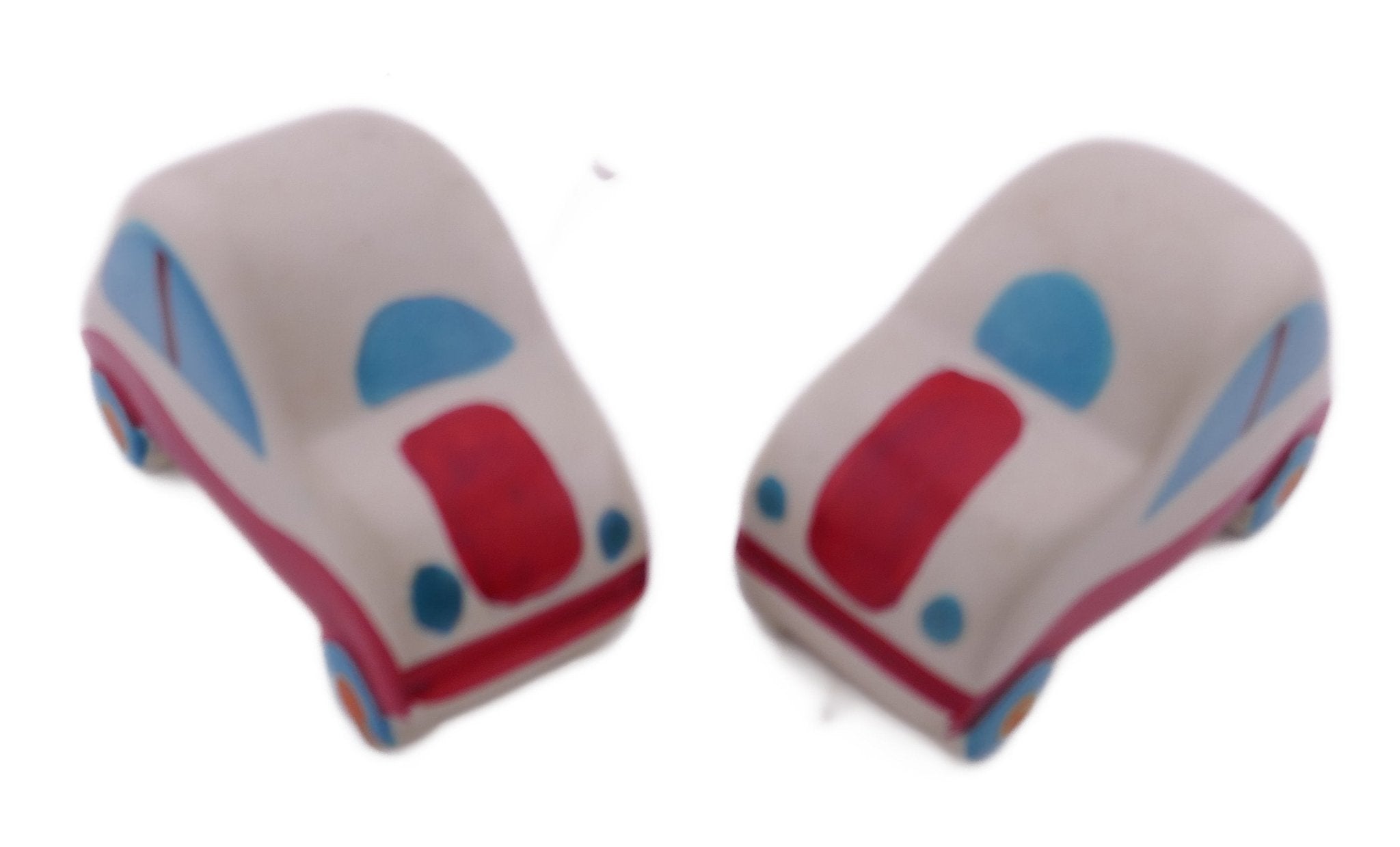 Mini stone vehicles // car, camper van, boat, aeroplane, and rocket // handcrafted in stone Sculpture // 7 cm // + storycard - FriendlyTradingCo