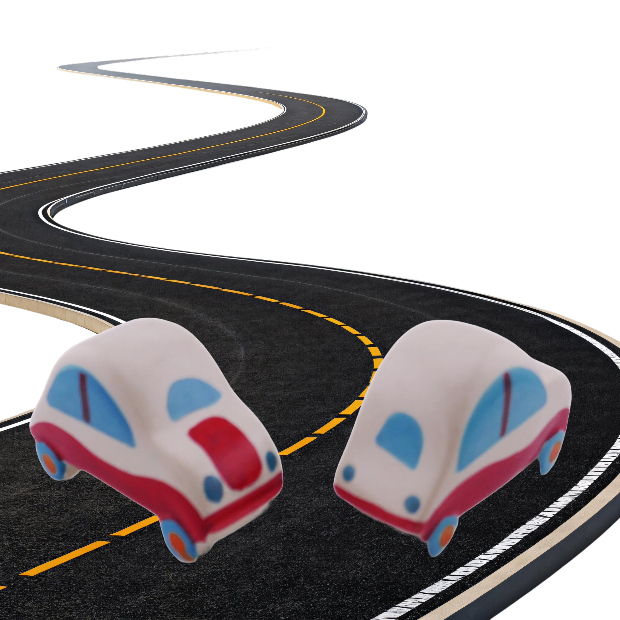 Mini stone vehicles // car, camper van, boat, aeroplane, and rocket // handcrafted in stone Sculpture // 7 cm // + storycard - FriendlyTradingCo