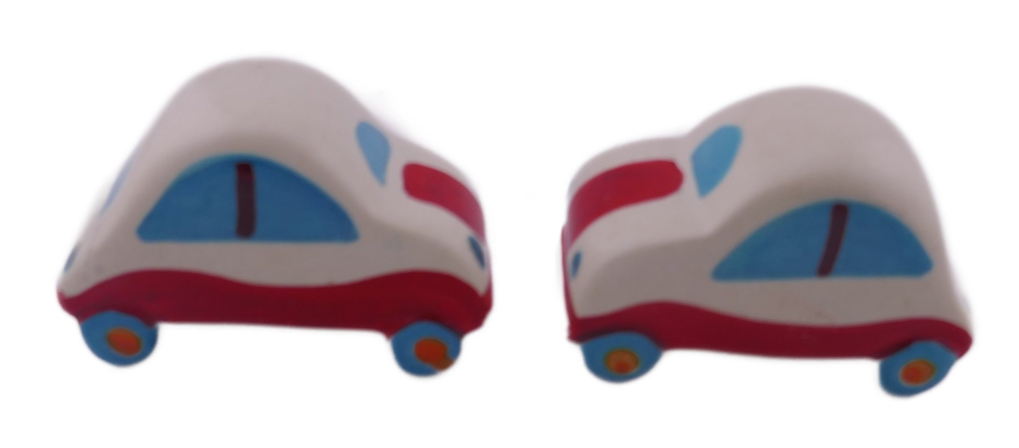 Mini stone vehicles // car, camper van, boat, aeroplane, and rocket // handcrafted in stone Sculpture // 7 cm // + storycard - FriendlyTradingCo