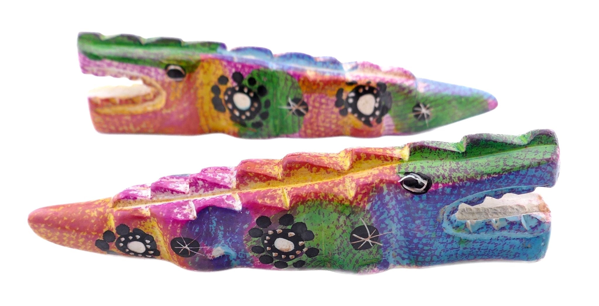 My Animal Friend – Hand - Carved Soapstone Companions // Crocodile / Alligator // Healing Animal Totem // 11 cm with Gift Box & story card - FriendlyTradingCo