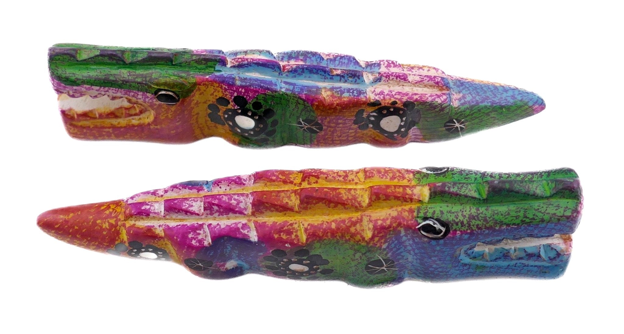 My Animal Friend – Hand - Carved Soapstone Companions // Crocodile / Alligator // Healing Animal Totem // 11 cm with Gift Box & story card - FriendlyTradingCo