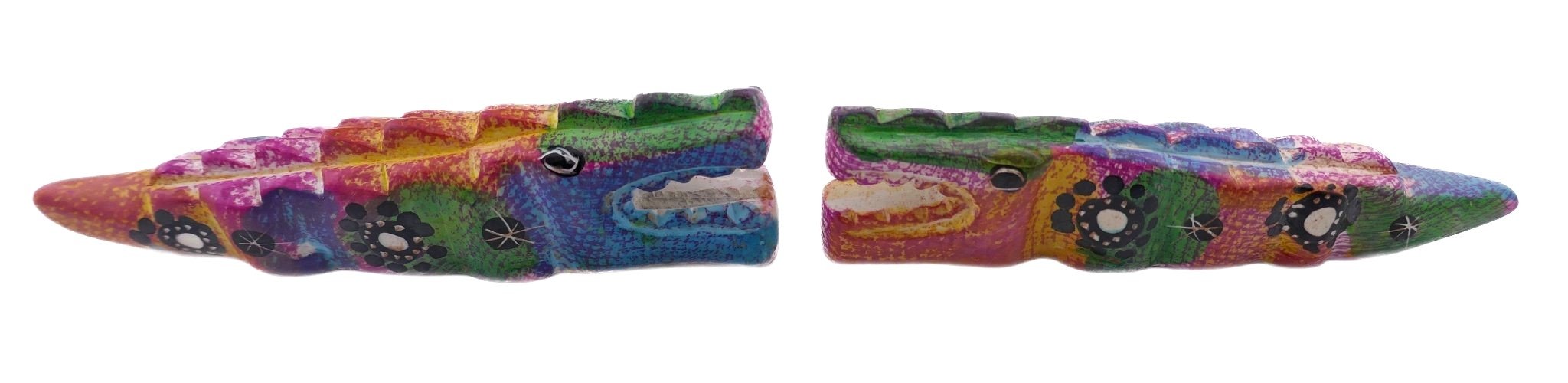 My Animal Friend – Hand - Carved Soapstone Companions // Crocodile / Alligator // Healing Animal Totem // 11 cm with Gift Box & story card - FriendlyTradingCo