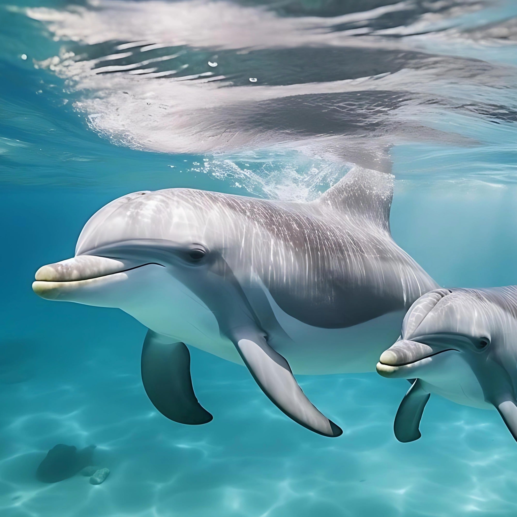 My Spirit Animal – Hand - Carved Soapstone Companions // Dolphin // Spiritual identity // 5.5 cm with Gift Box & story card - FriendlyTradingCo