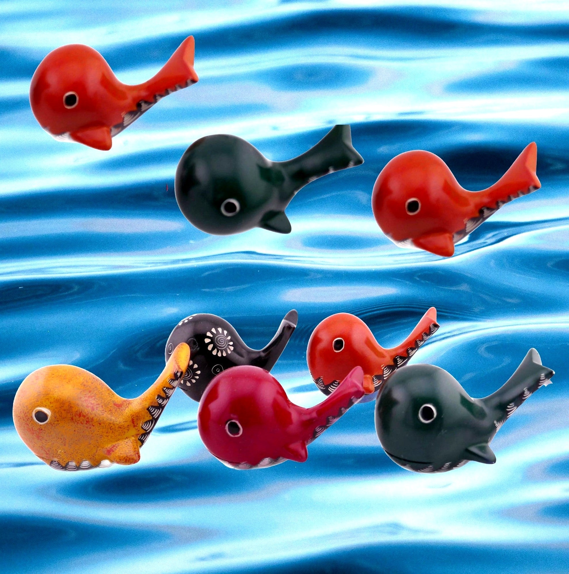 My Spirit Animal – Hand - Carved Soapstone Companions // Whale // Spiritual identity // 8 cm with Gift Box // Depth, wisdom, and soulful communication - FriendlyTradingCo