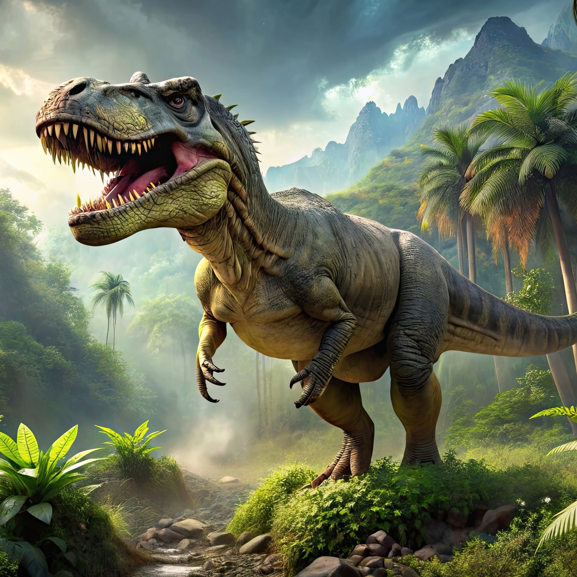 My Spirit Dinosaur – Hand - Carved Animal in Soapstone // Dinosaur Tyrannosaurus Rex / Stegosaurus / Triceratops // Spiritual identity // 5 cm with Gift Box & story card - FriendlyTradingCo