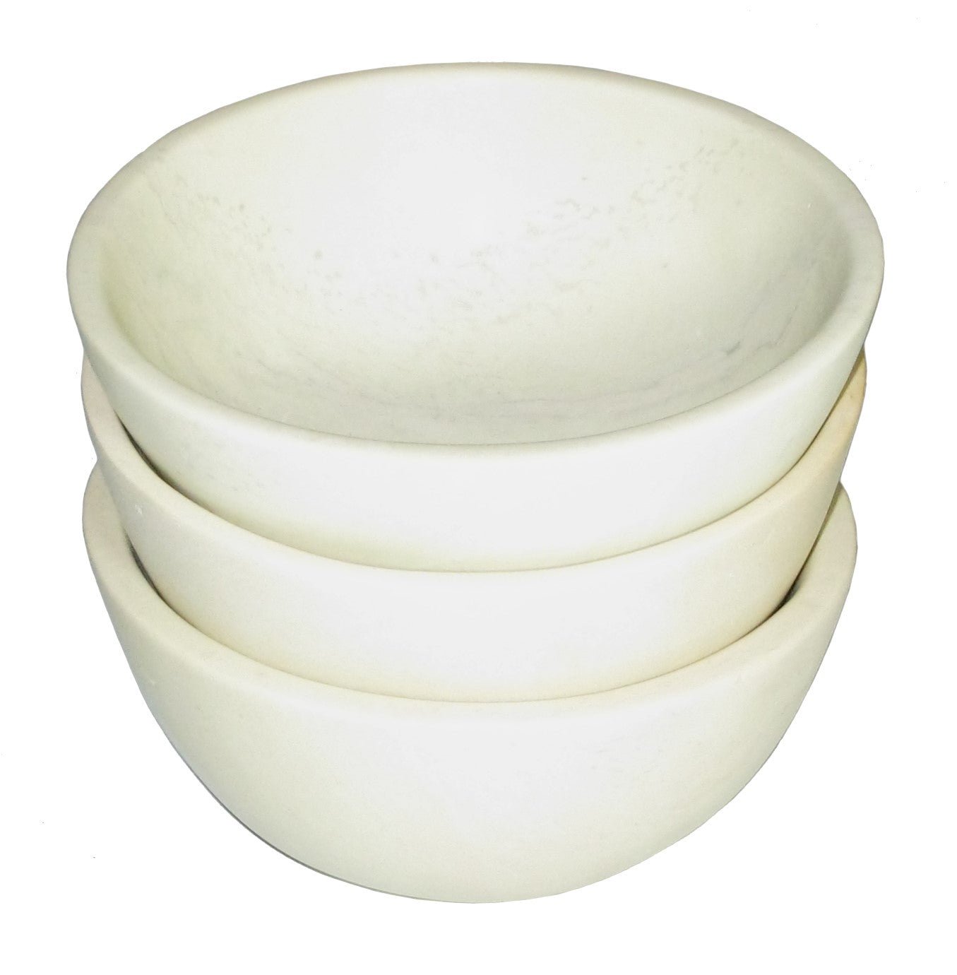 Natural Stone Bowls // Handcrafted from soapstone // 5 - 8 inch / 12 - 20 cm // Breakfast, Dessert, Salad, Serving Bowl sizes // Create Your Set // incl storycard - FriendlyTradingCo