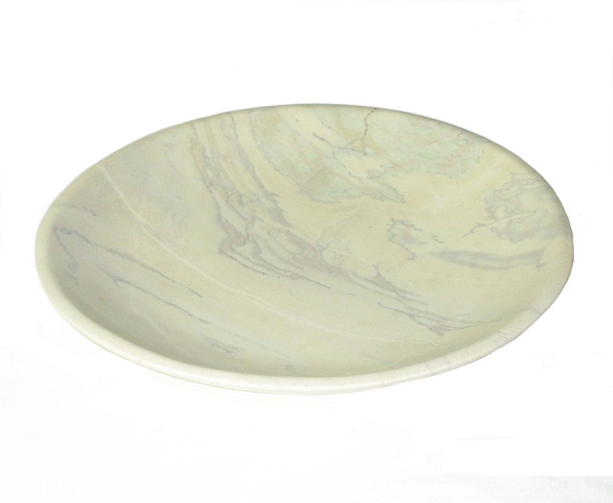 Natural Stone Fruit Bowl // handcrafted in soapstone // Fruit, Salad, Potatoes, cold foods // 10