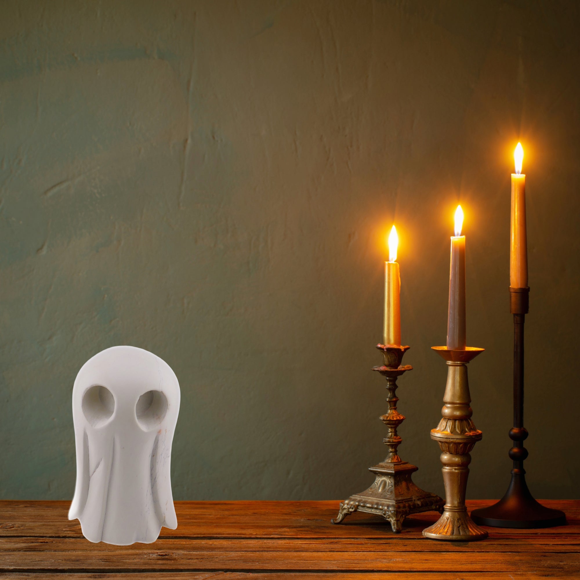 Stone Ghost Sculpture // 17 cm / Hand crafted in Africa // +Storycard - FriendlyTradingCo