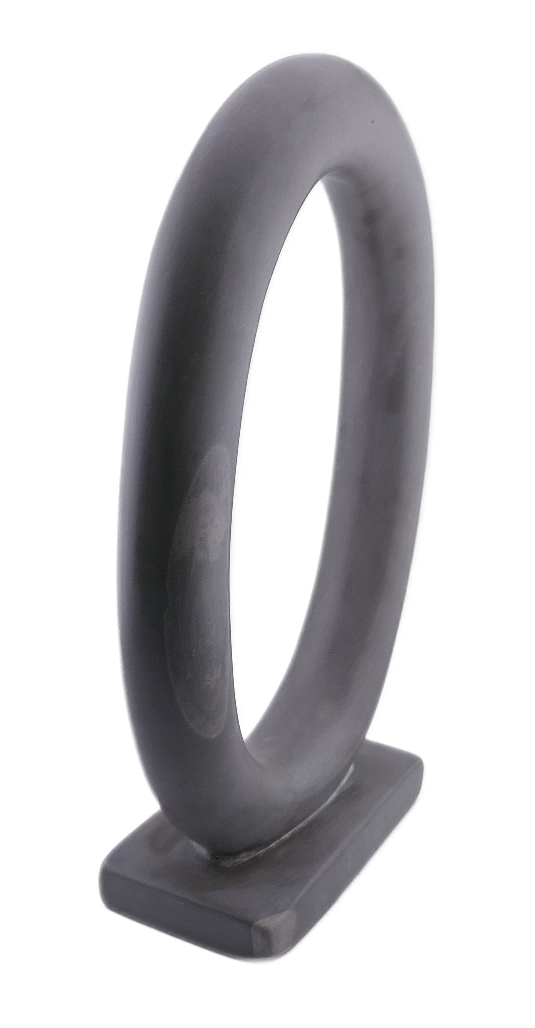 Stone Halo Sculpture // stone sculpture 29 cm / Hand crafted in Africa // +Storycard - FriendlyTradingCo