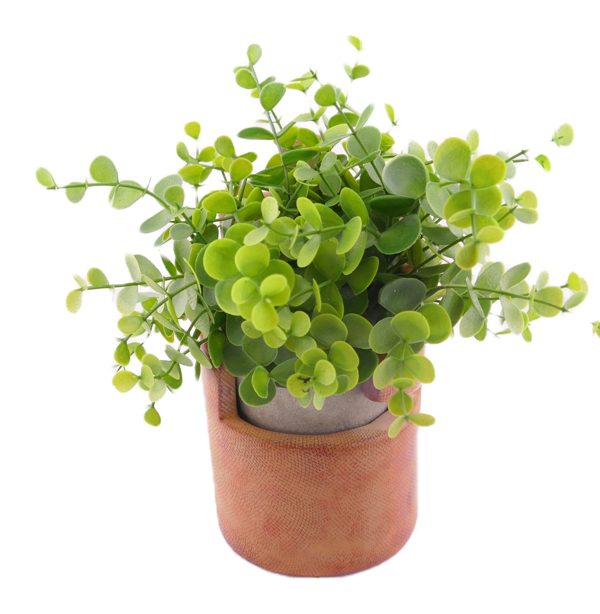 Stone Planter Castle Design hand made 10cm with Storycard - FriendlyTradingCo