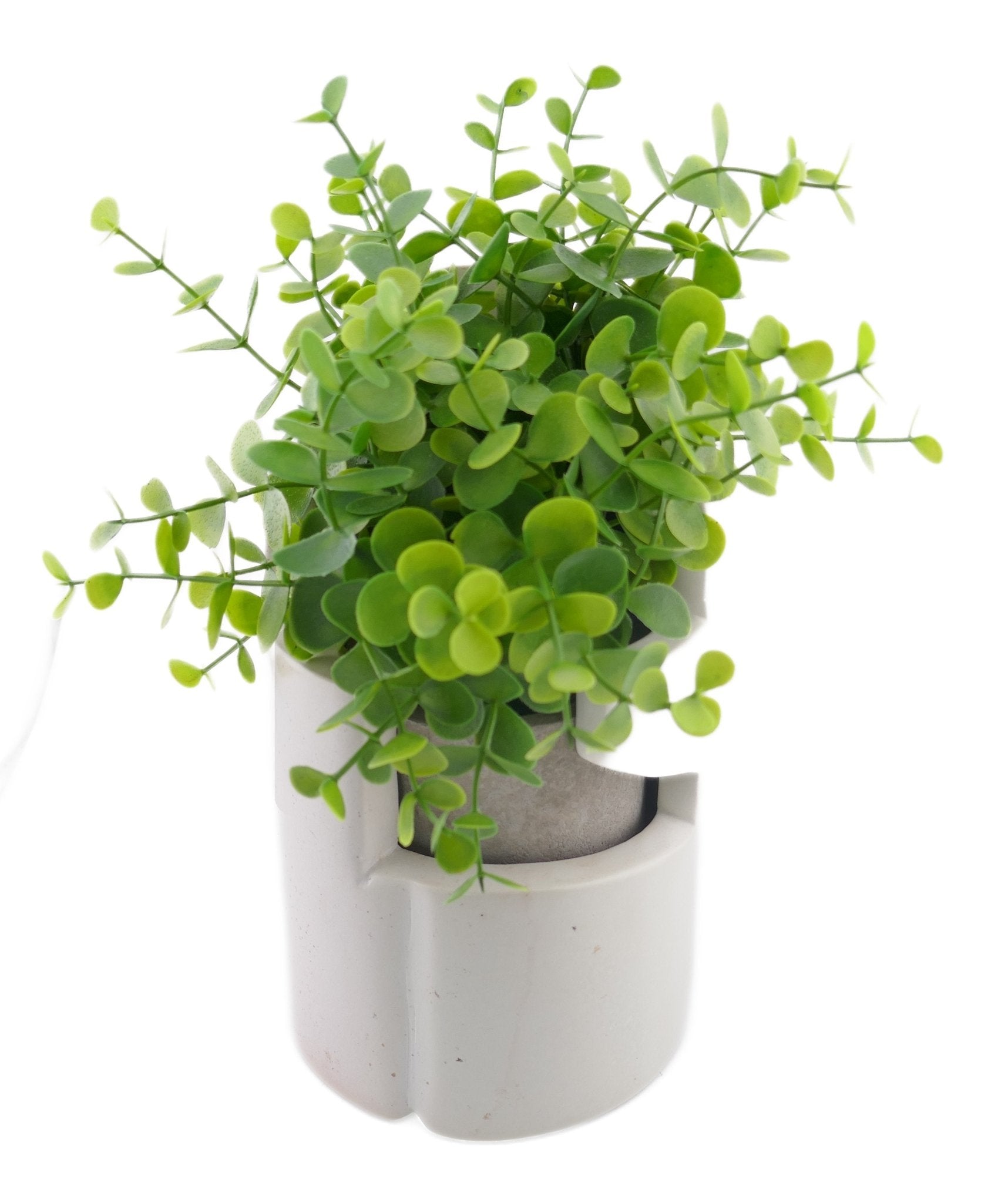 Stone Planter Castle Design hand made 10cm with Storycard - FriendlyTradingCo