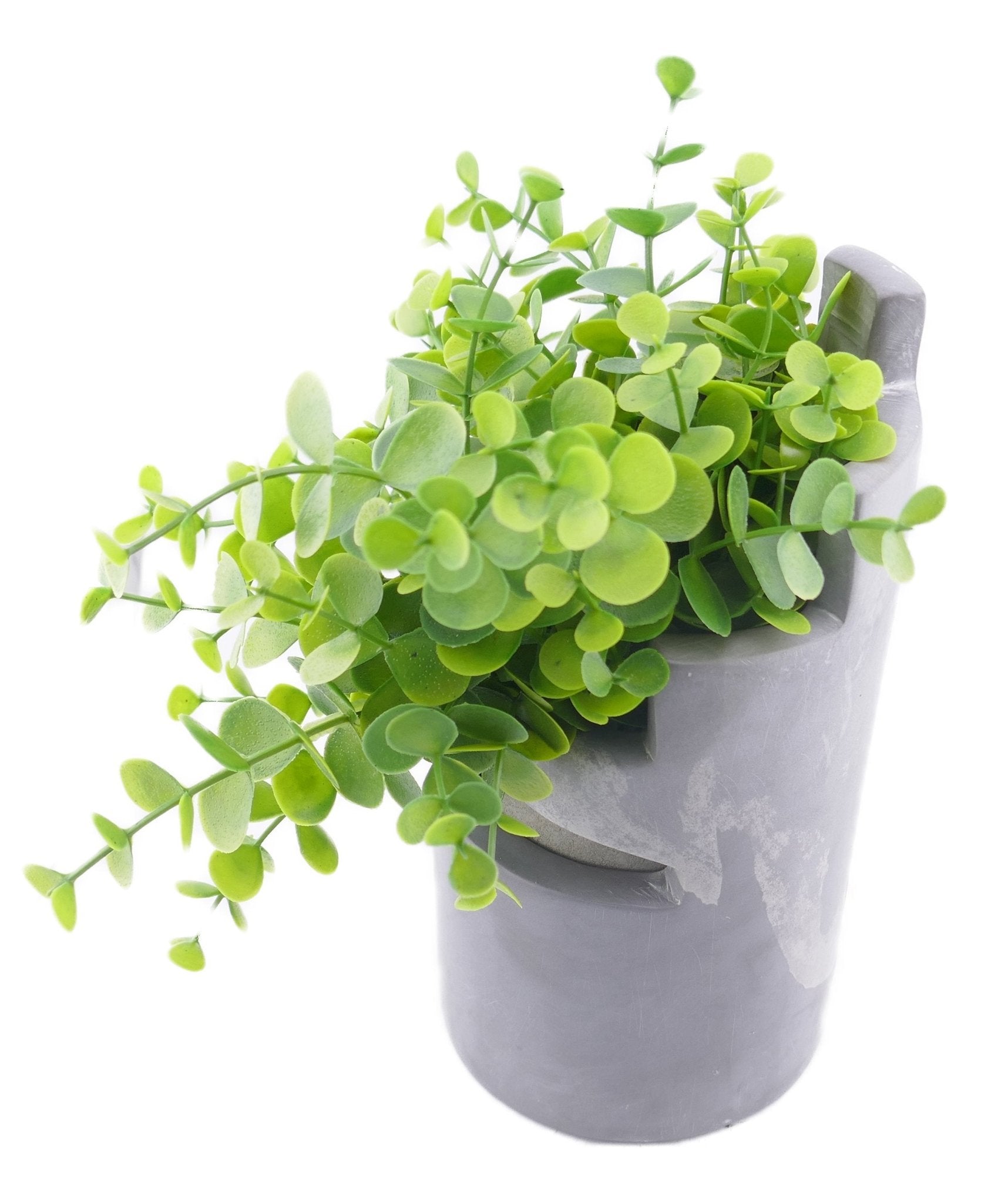 Stone Planter Castle Design hand made 10cm with Storycard - FriendlyTradingCo