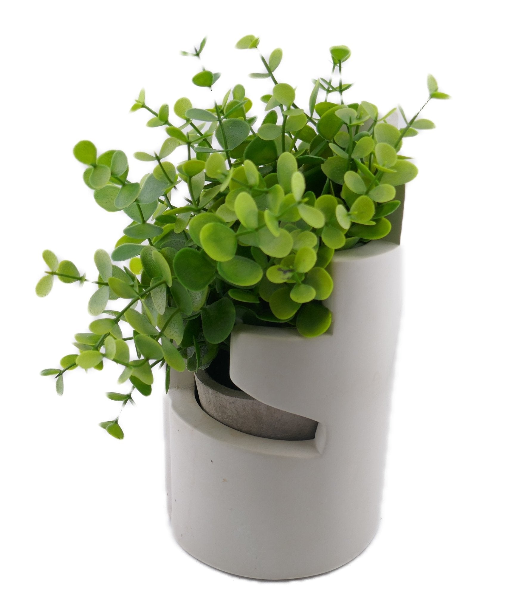 Stone Planter Castle Design hand made 10cm with Storycard - FriendlyTradingCo