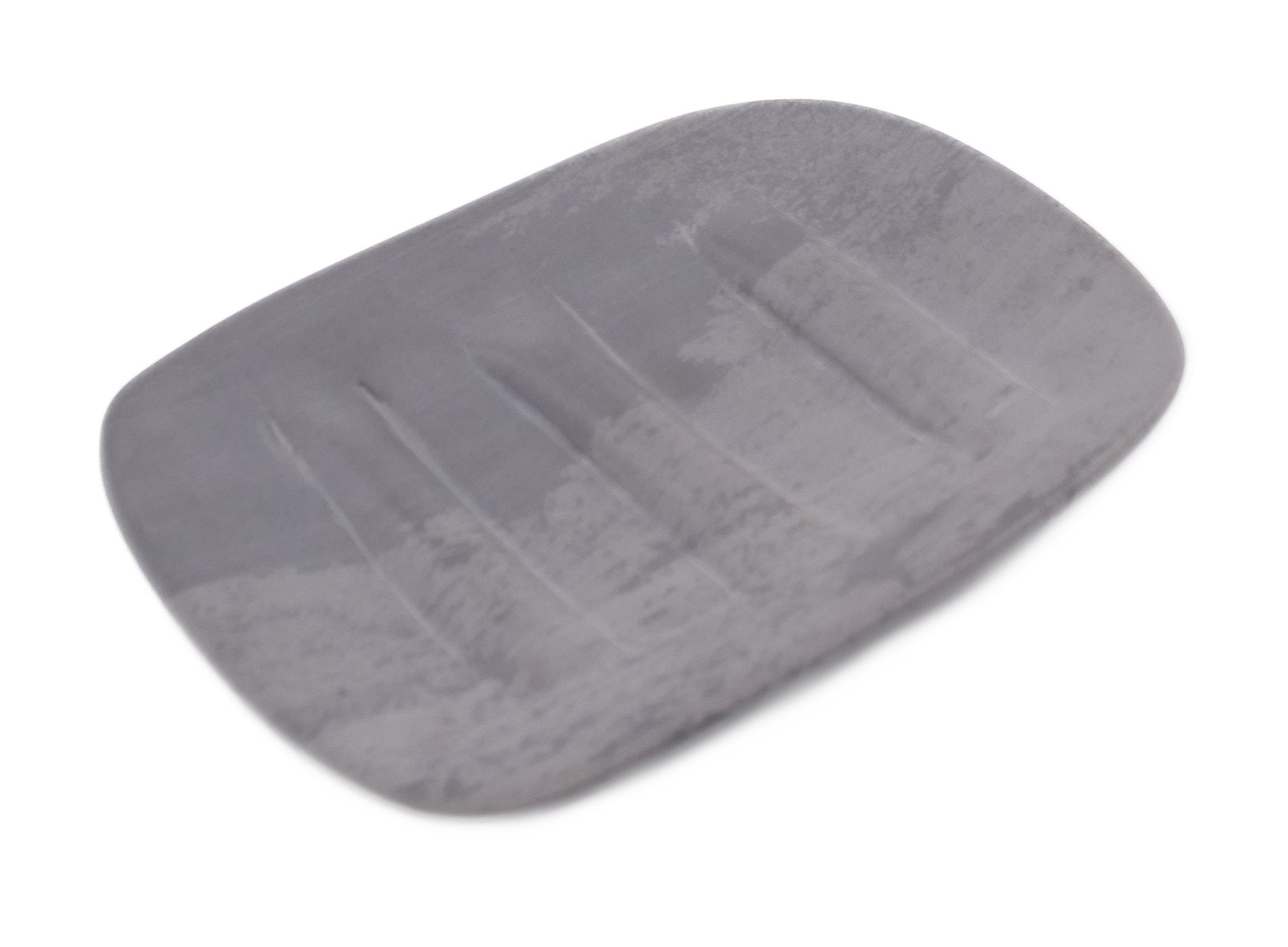 Stone Rectangular Soap Dish // handcrafted / 15 cm with Storycard - FriendlyTradingCo