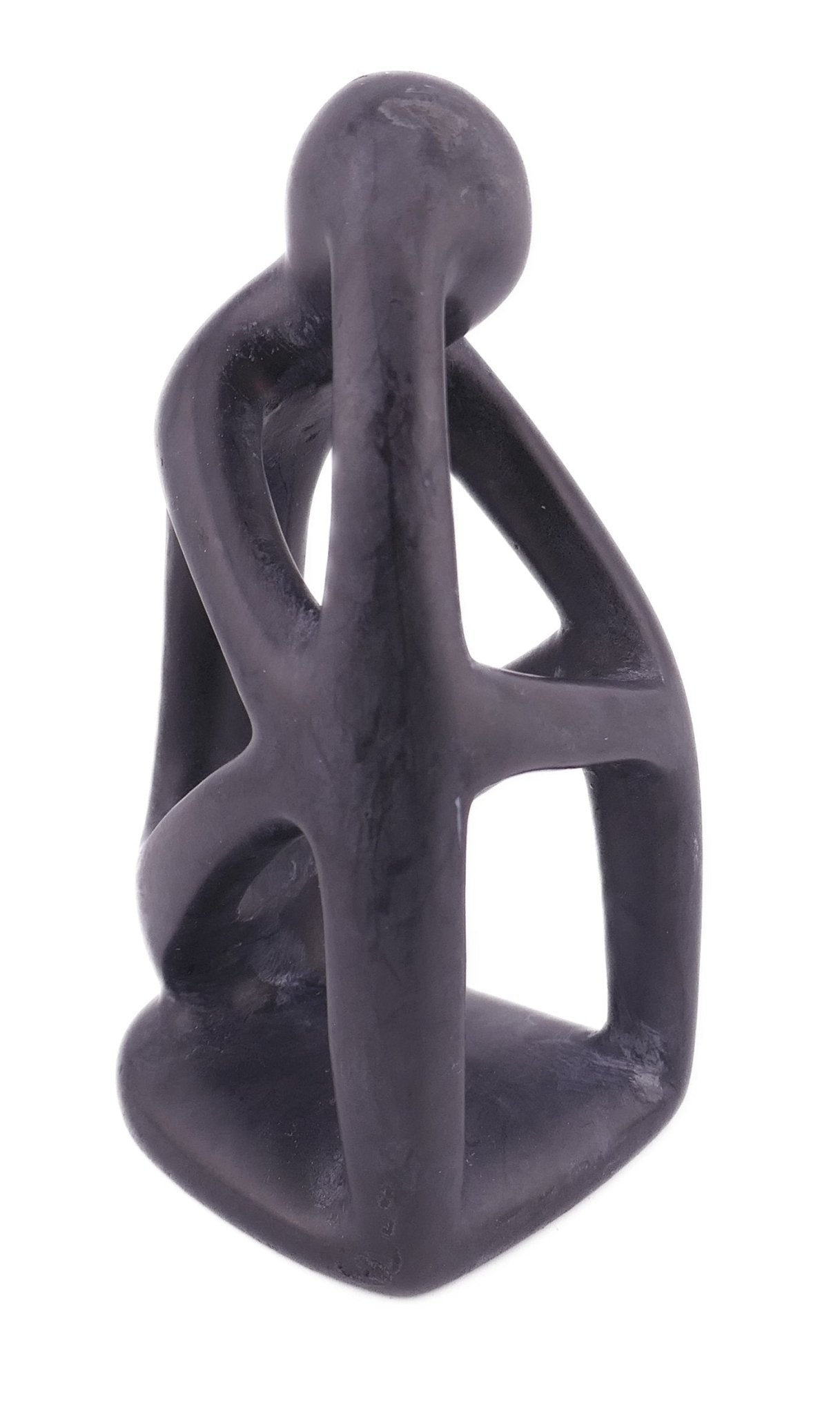 Stone Thinker Sculpture // stone sculpture 11 cm / Hand crafted in Africa // +Storycard - FriendlyTradingCo