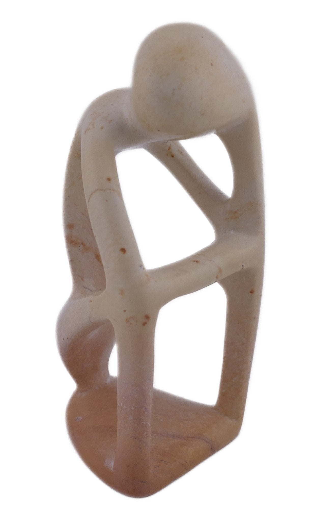 Stone Thinker Sculpture // stone sculpture 11 cm / Hand crafted in Africa // +Storycard - FriendlyTradingCo