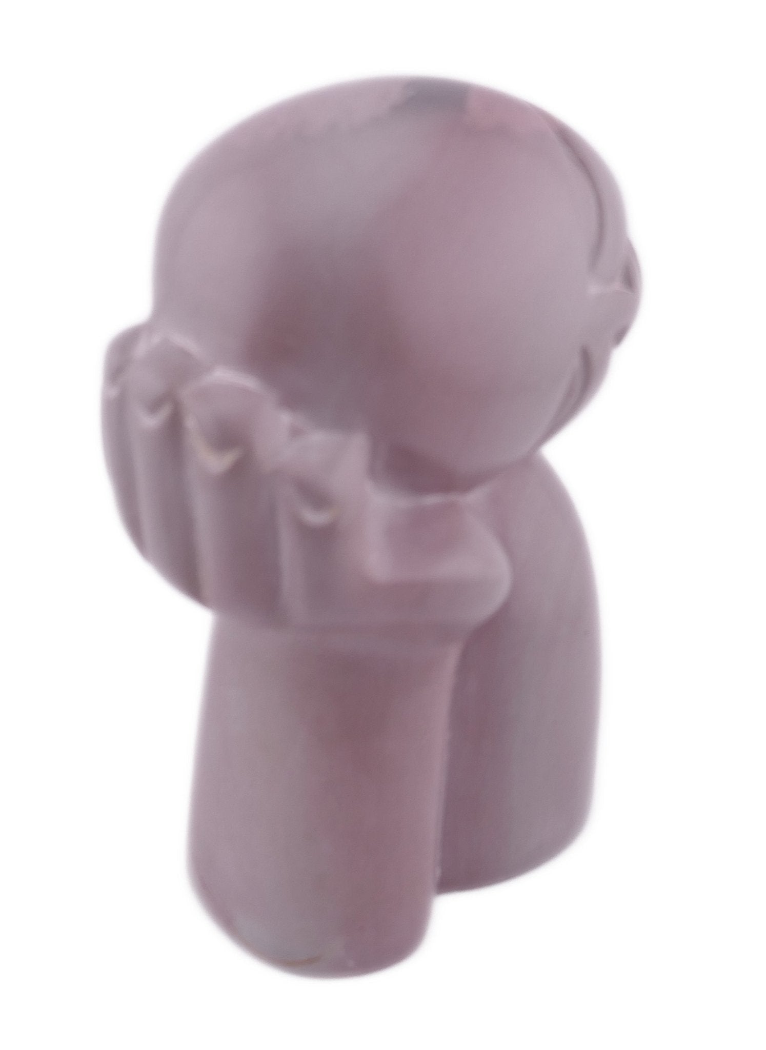 Stone Thinker Sculpture // stone sculpture 14 cm / Hand crafted in Africa // +Storycard - FriendlyTradingCo