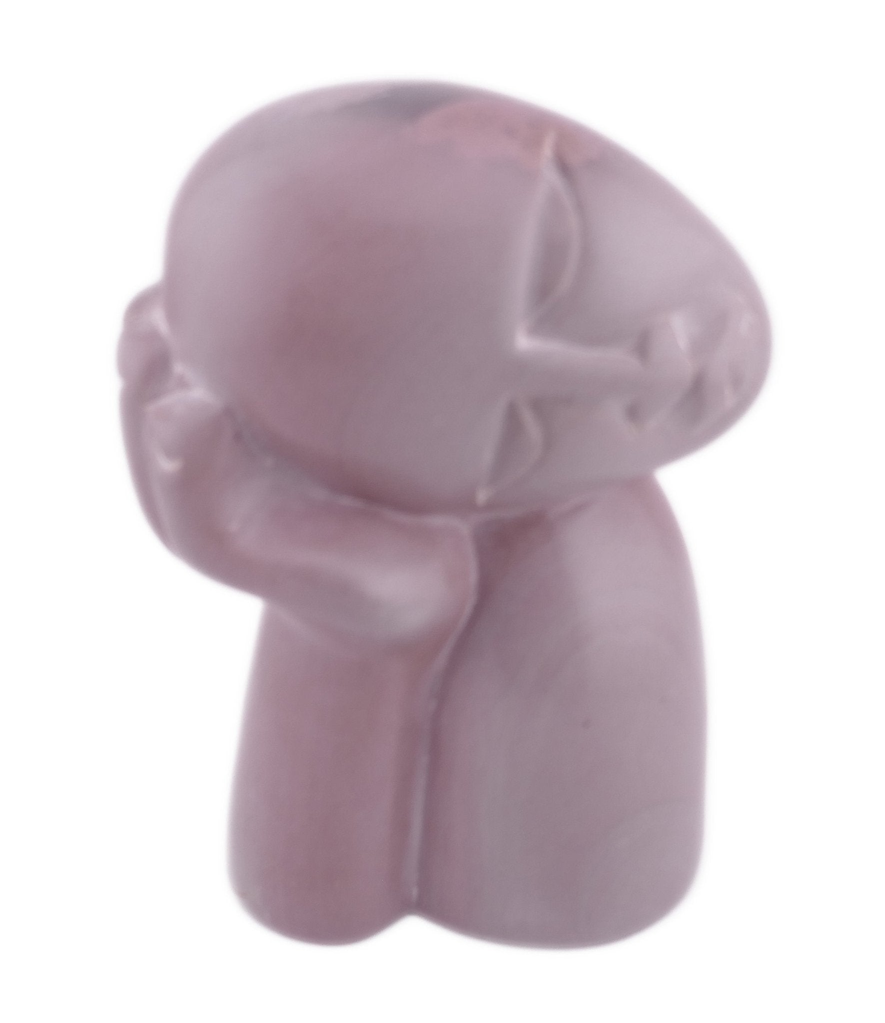 Stone Thinker Sculpture // stone sculpture 14 cm / Hand crafted in Africa // +Storycard - FriendlyTradingCo