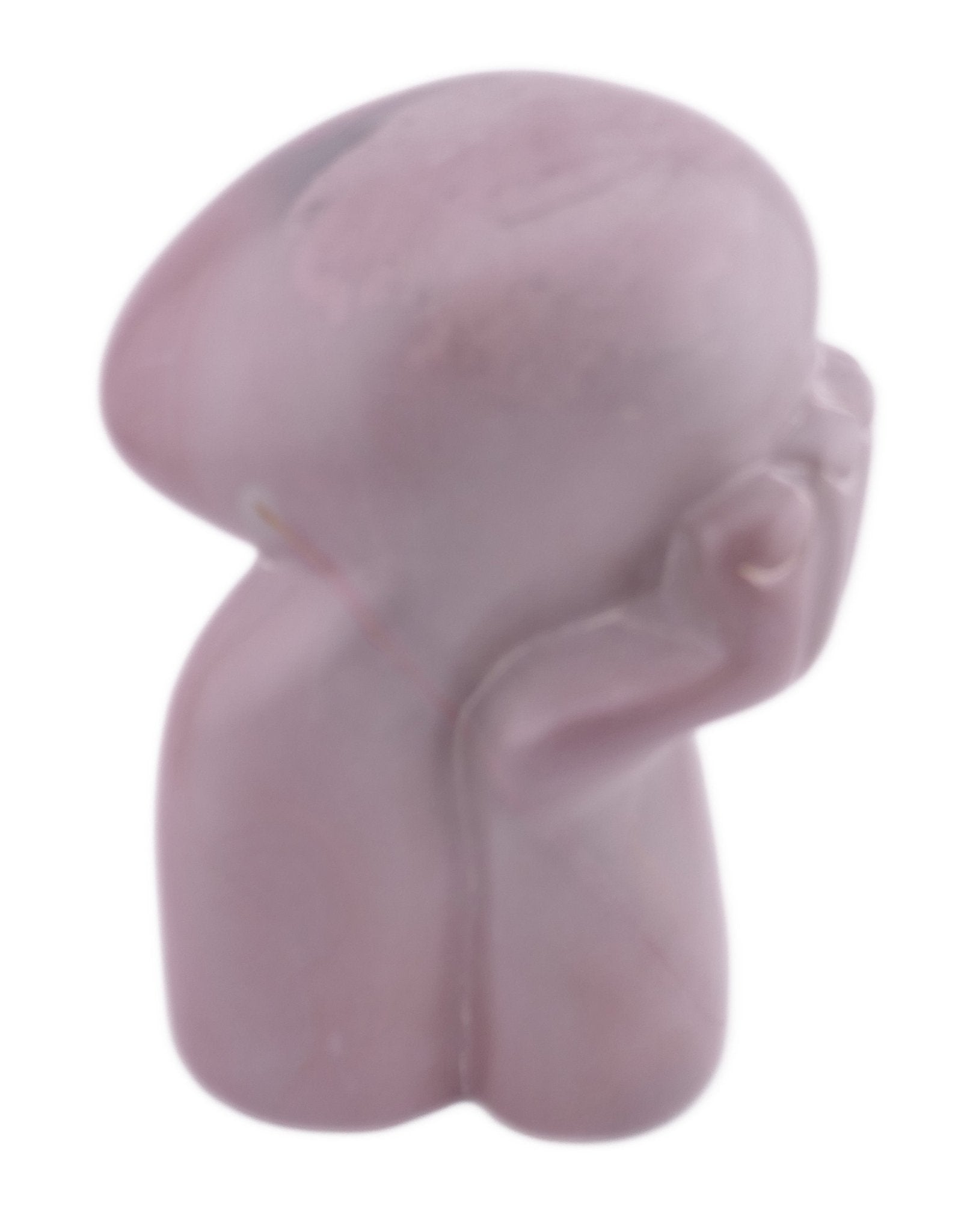 Stone Thinker Sculpture // stone sculpture 14 cm / Hand crafted in Africa // +Storycard - FriendlyTradingCo