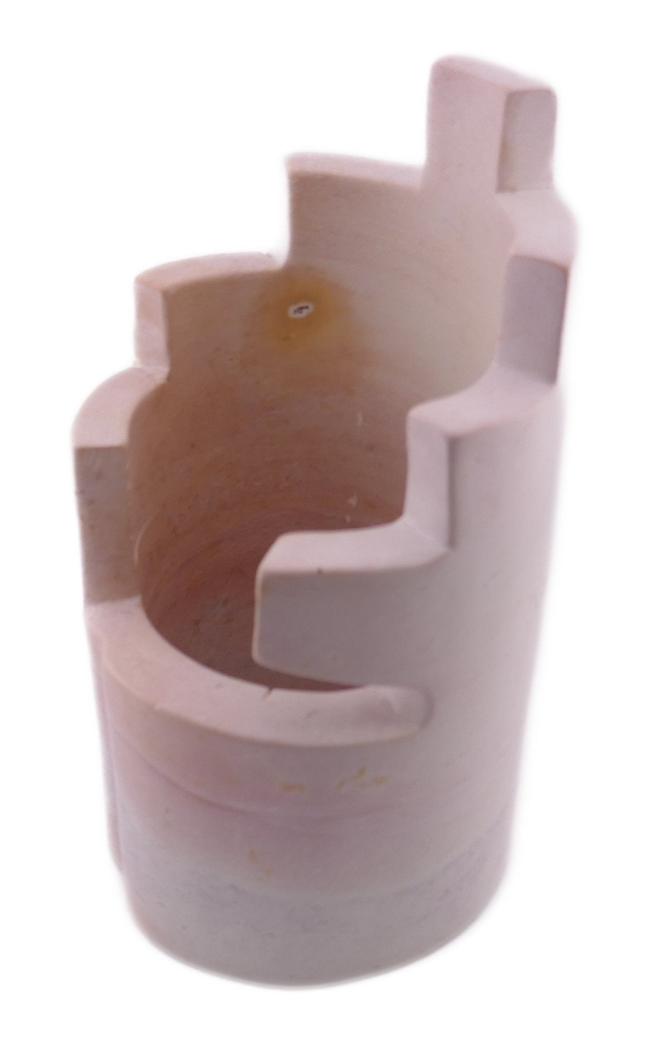 Stone Wine Cooler Castle design hand made 20cm 1.5kg with Storycard - FriendlyTradingCo