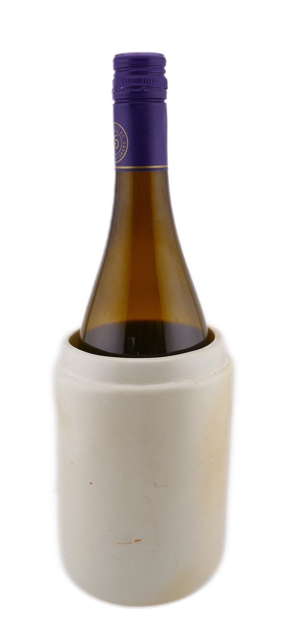 Stone Wine Cooler Classic design hand made 20cm and 15cm with Storycard - FriendlyTradingCo