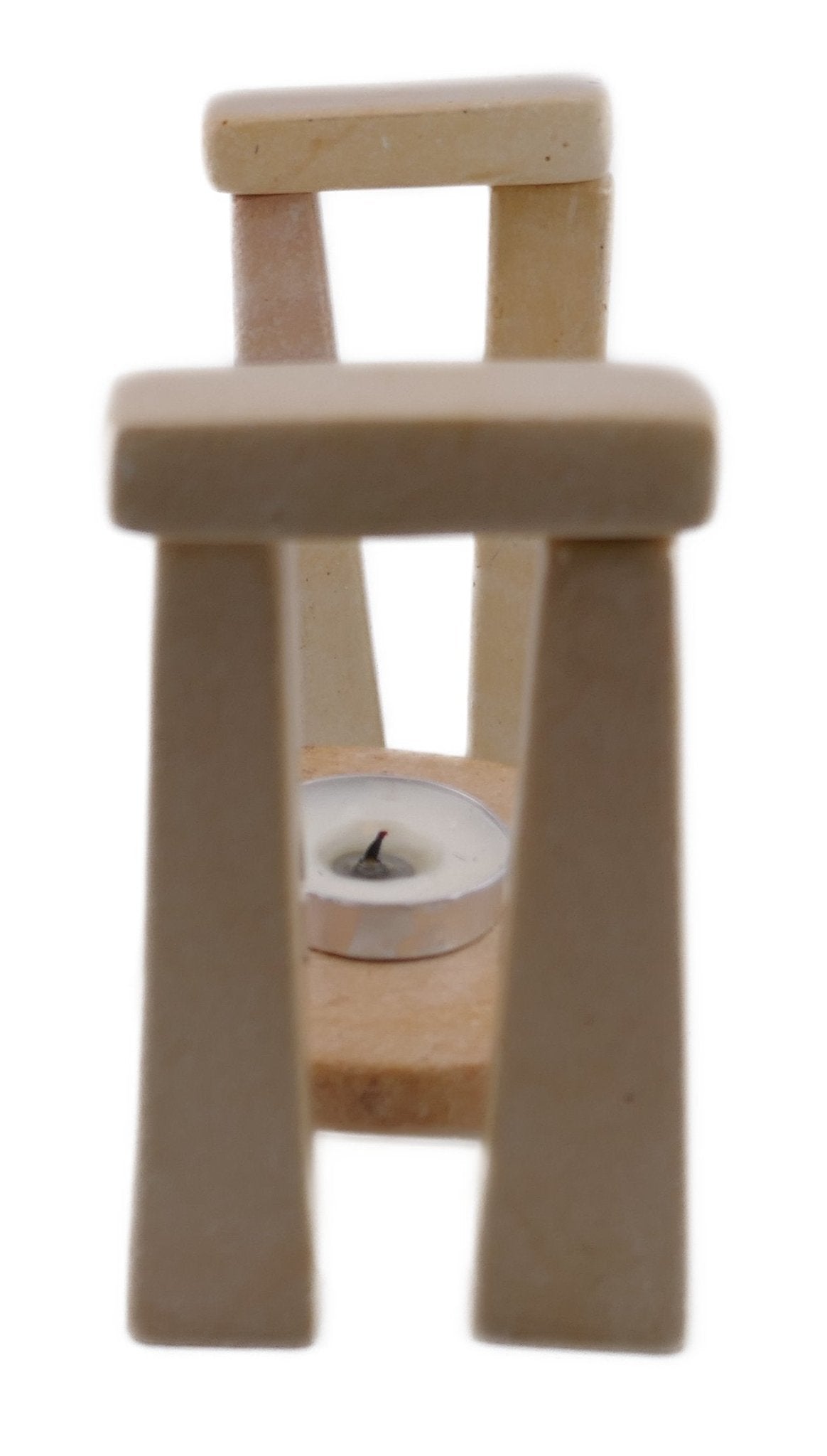 Stonehenge Stone Circle Tealight Holder hand made 11cm Black and White with Storycard - FriendlyTradingCo