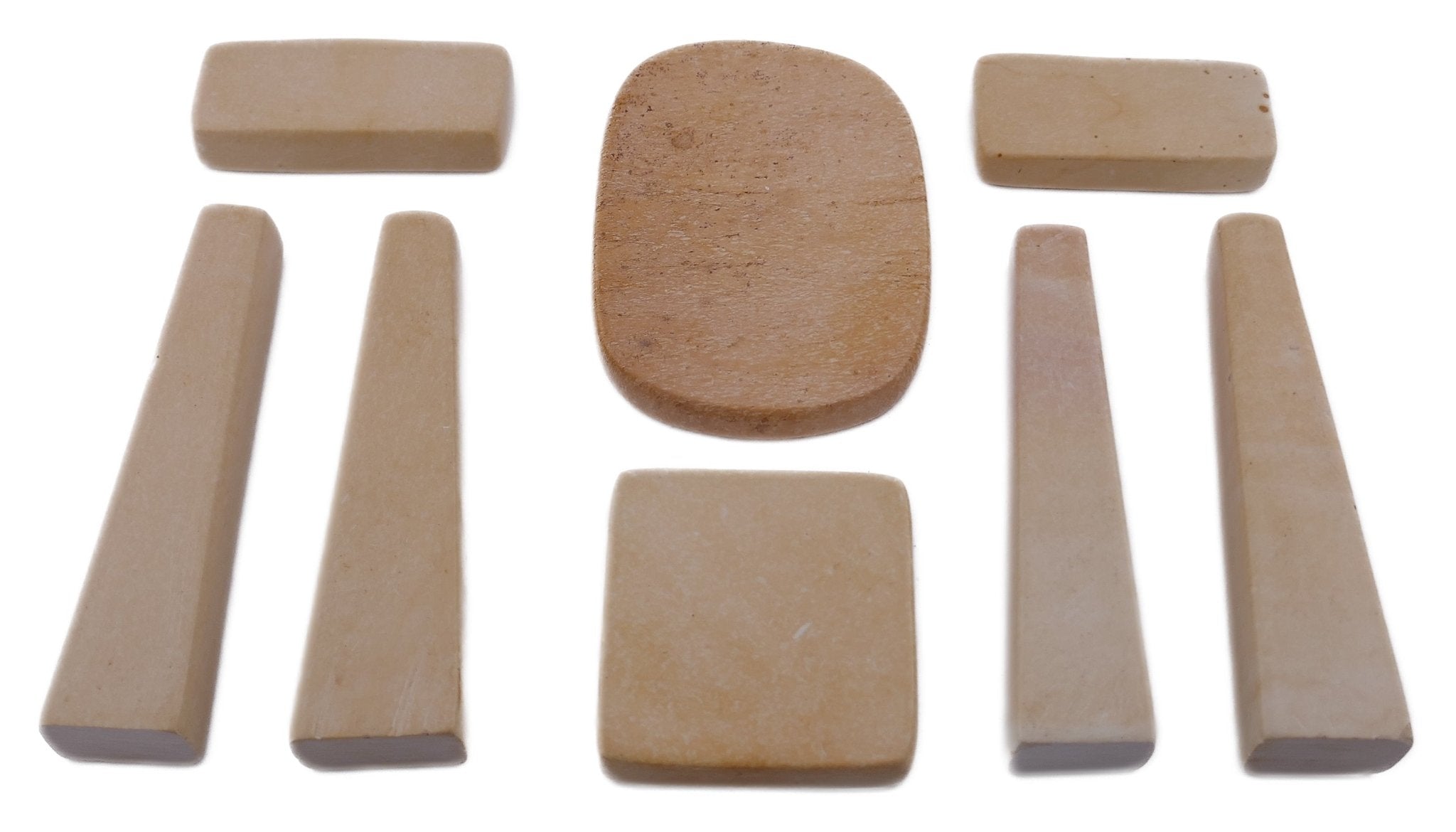 Stonehenge Stone Circle Tealight Holder hand made 11cm Black and White with Storycard - FriendlyTradingCo