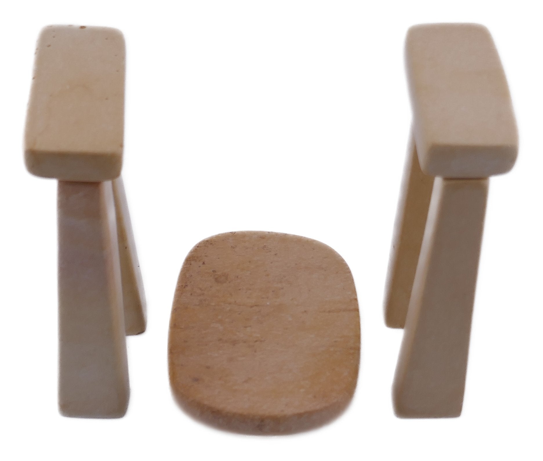 Stonehenge Stone Circle Tealight Holder hand made 11cm Black and White with Storycard - FriendlyTradingCo