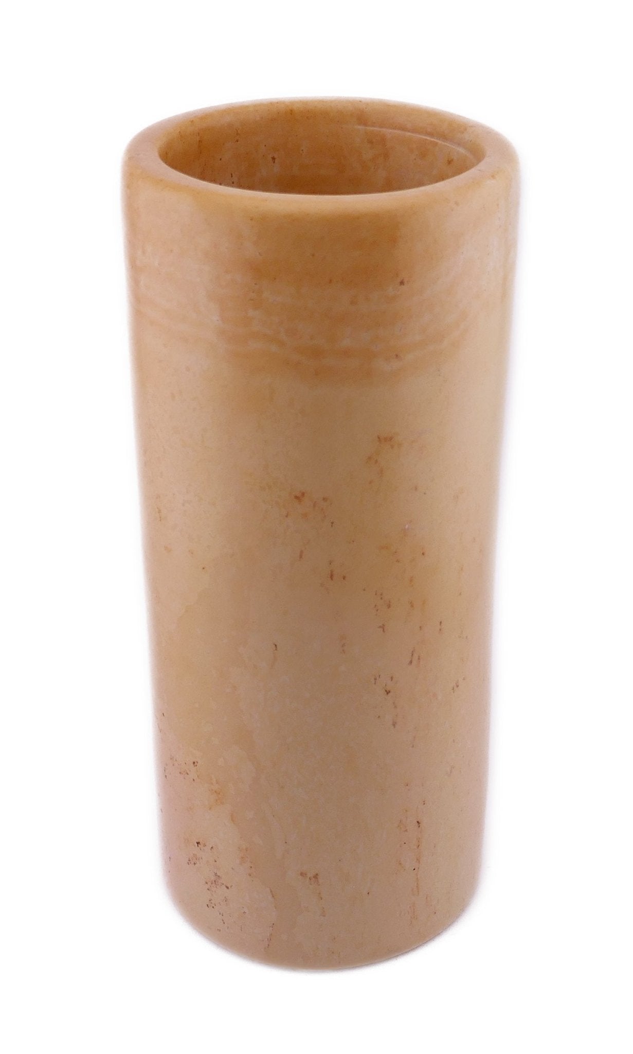 Tall Elegant Stone Vase hand made 20cm 1.5kg with Storycard - FriendlyTradingCo