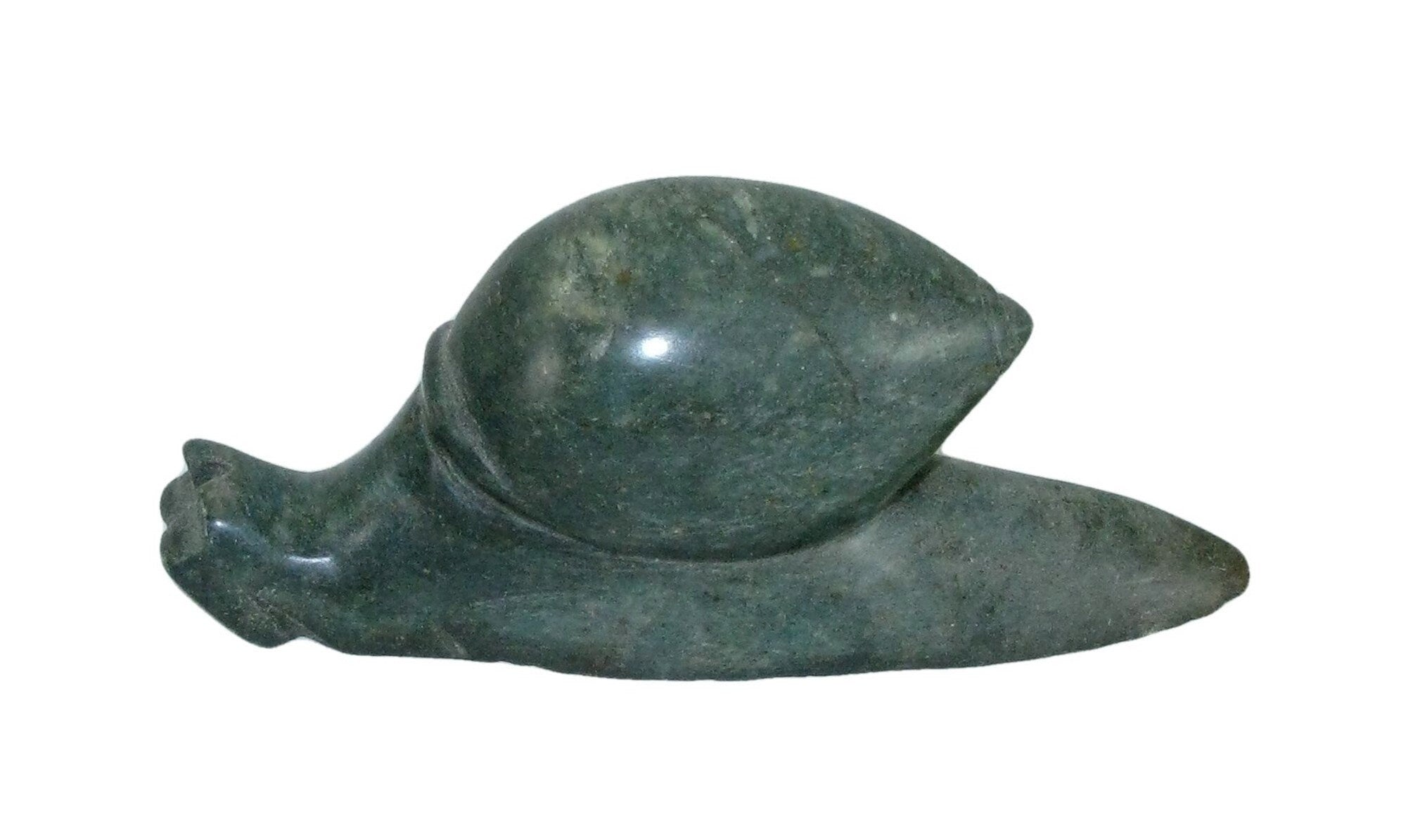 African Stone Snail Family Sculptures Small & Medium by Zimbabwe Artists - FriendlyTradingCo