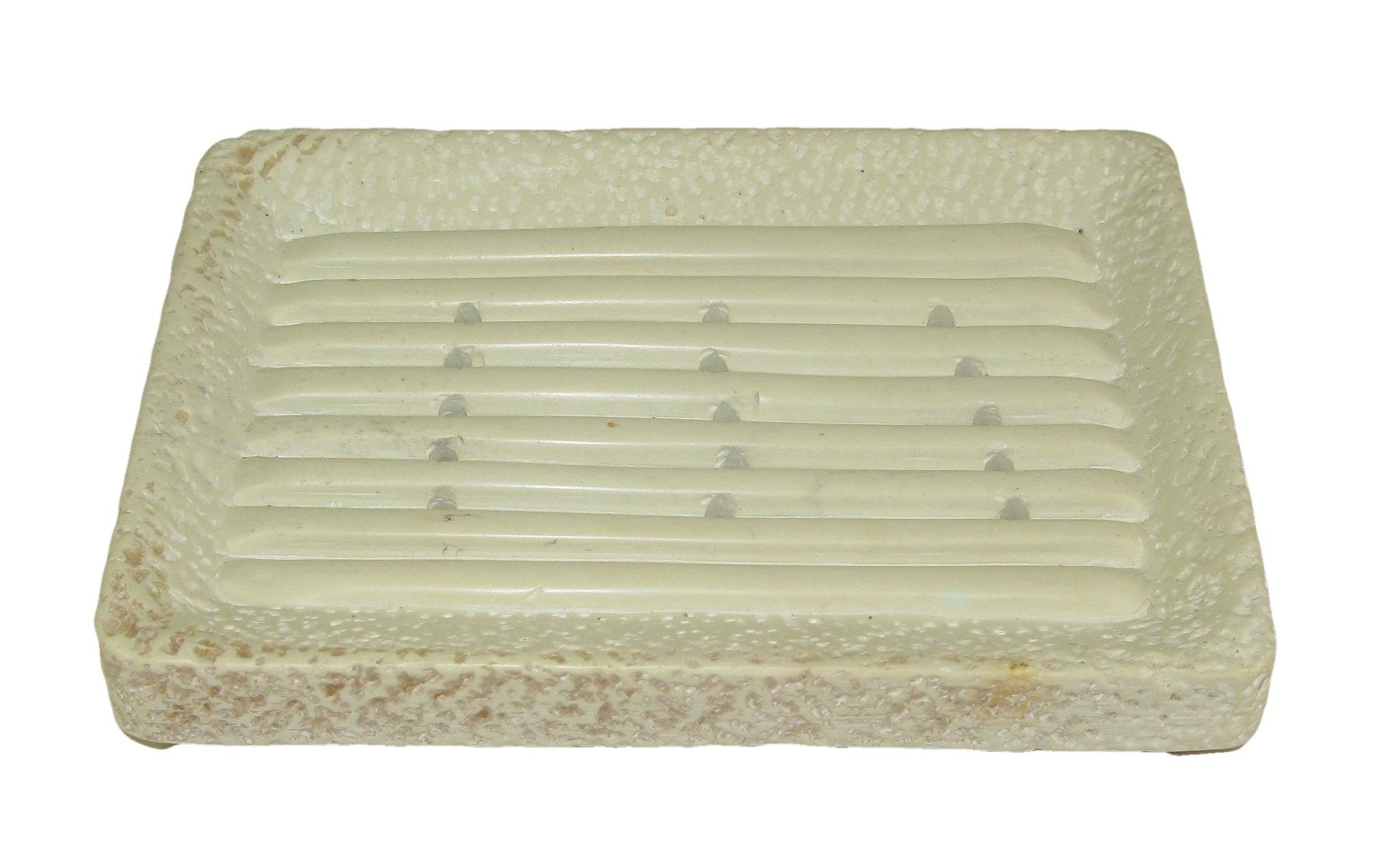 Hand Crafted Stone Soap Dish - Natural or Fish decoration variations with Story - card - FriendlyTradingCo