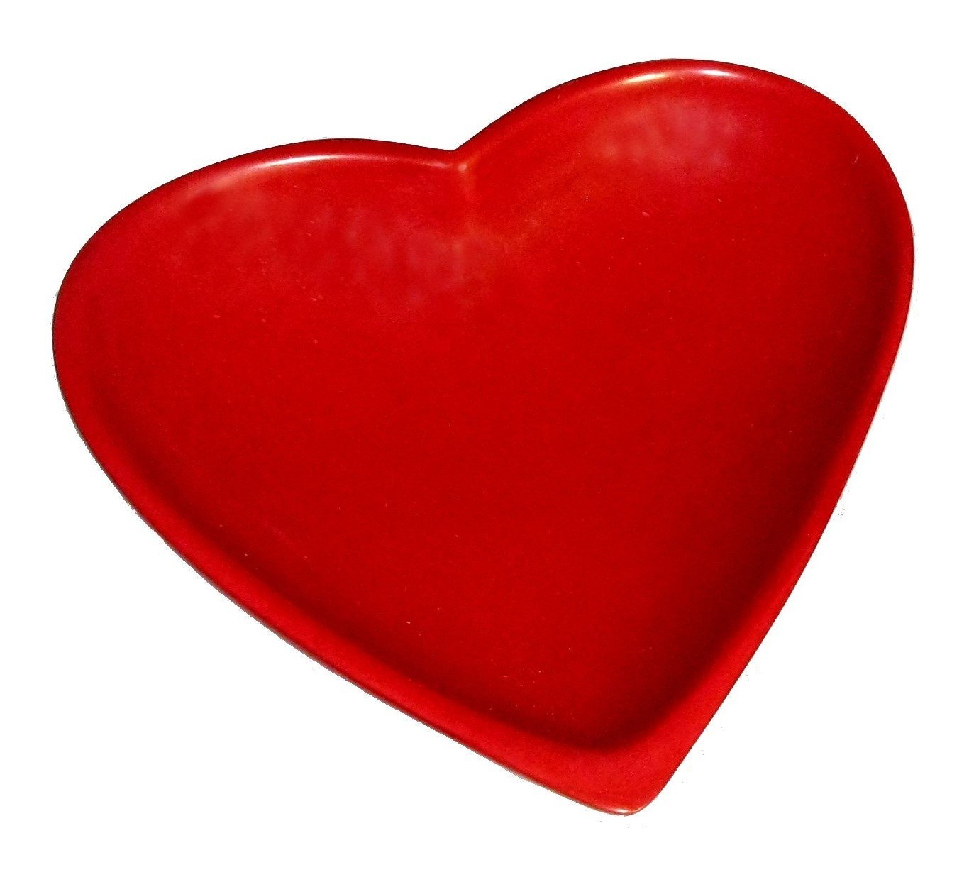 Handcrafted Stone Heart Dish - Valentines Heart Design Stone 10 cm & 12 cm with Story - card Create your Pair! - FriendlyTradingCo