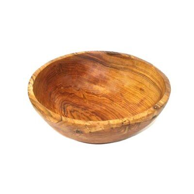 Wild Olivewood Fruit Salad Snack Bowl 8 inch 20 cm Fair Trade - FriendlyTradingCo